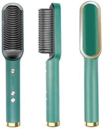 Smooth Electric Hair Straightener Comb Brush